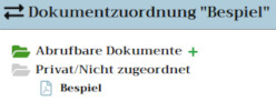 Dokumentenzuordnung