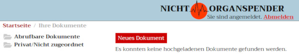 Dokumentenseite